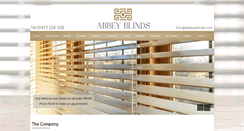 Desktop Screenshot of abbeyblinds.com
